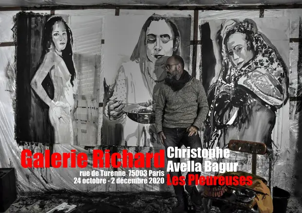 Les Pleureuses, the studio — Galerie Richard, Paris