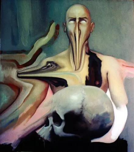 NP Nn Melted Portrait