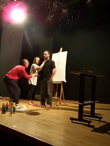 Performance still — stage